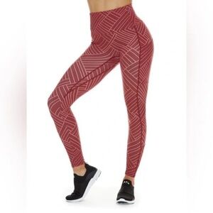 K-Deer Capri Length Leggings in Summit Print